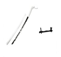 DEMON SLAYER Katana von Inosuke Hashibira Schwert - Indigo Graue Nichirinklinge - Bambus Klinge inklusive Halter