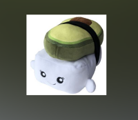 Sushi Kissen Plüschtier Plüschkissen...