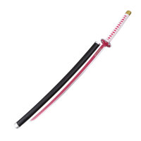 DEMON SLAYER Katana  Kanao Tsuyuri Hellrosa Bambus klinge...