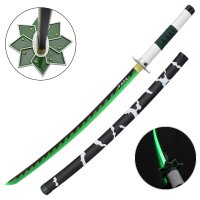 LED Katana DEMON SLAYER Sanemi Shinazugawa - Grüne...
