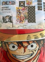 One Piece Bettwäsche 140x200cm , 70x90cm Luffy und...