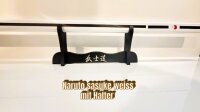 Anime Katana von NARUTO Schwert von Sasuke weiss Bambus...