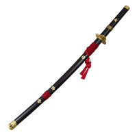 ONE PIECE Katana von Roronoa Zoro Enma  Schwarz Metall